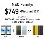 NuAns Neo Reloaded global pricing