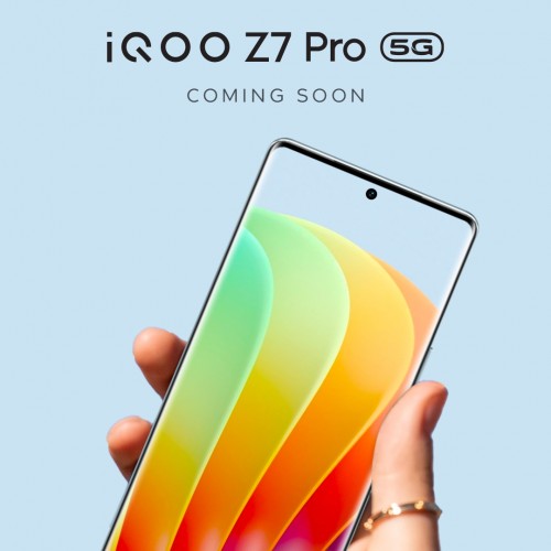 iQOO Z7 Pro design teaser