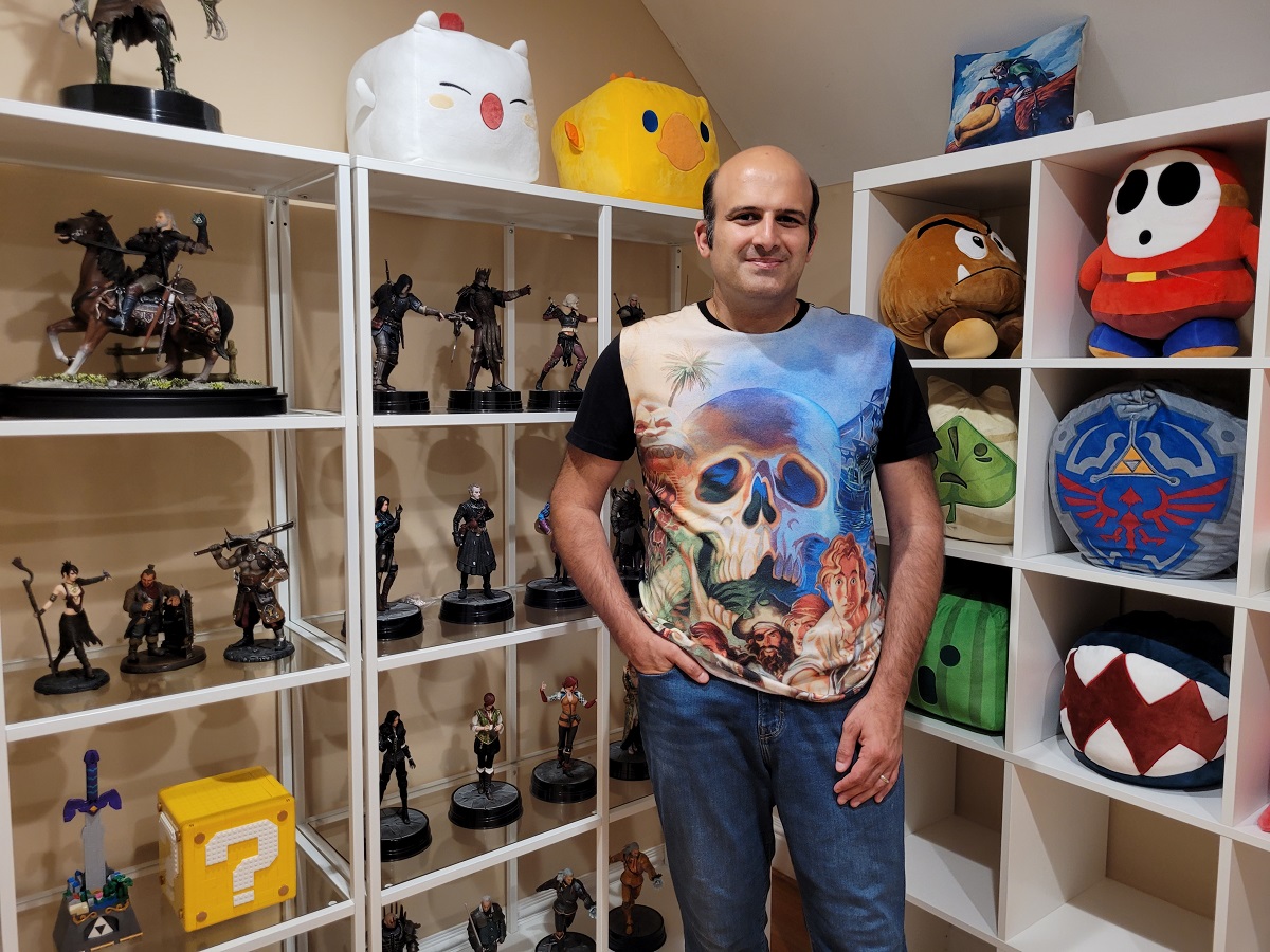 Amir Satvat is an organized gamer. That has helped him with his job listings.