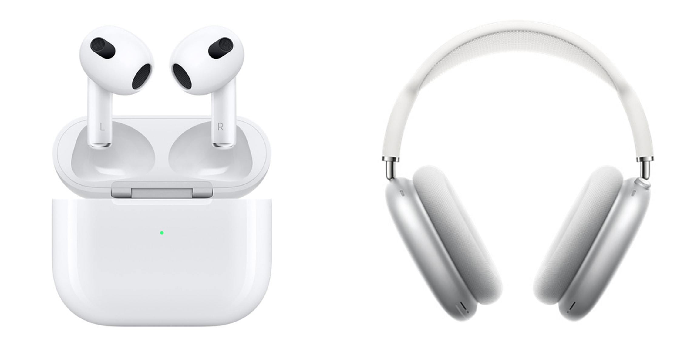 AirPods 3 and AirPods Max