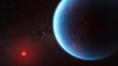 Artist's concept render of exoplanet K2-18b (Source: NASA)