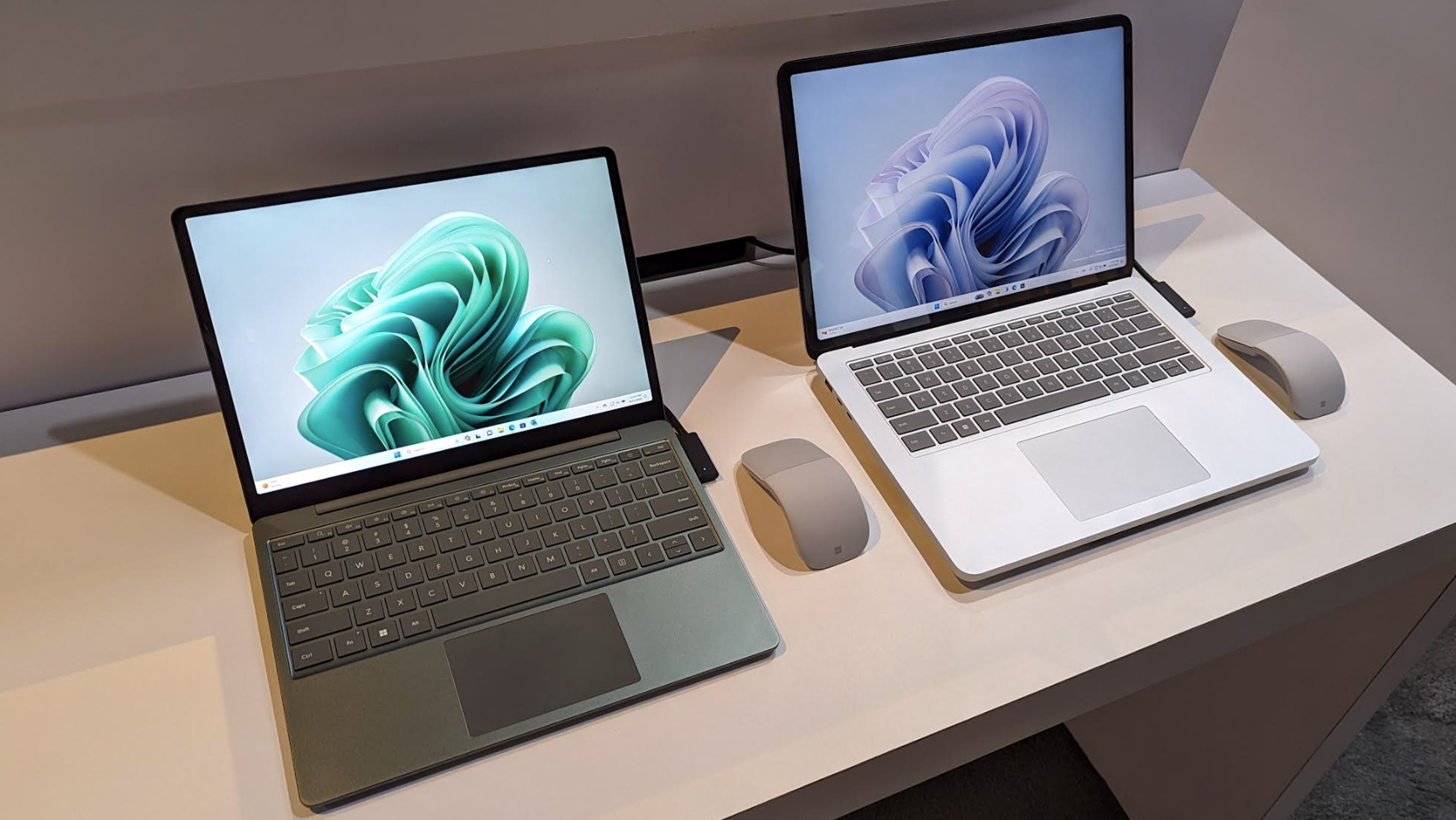 surface studio 2 and surface laptop go 3 