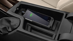The BMW's wireless charger reportedly fries the iPhone 15 Pro's NFC chip. (Image Source: BMW Canada)