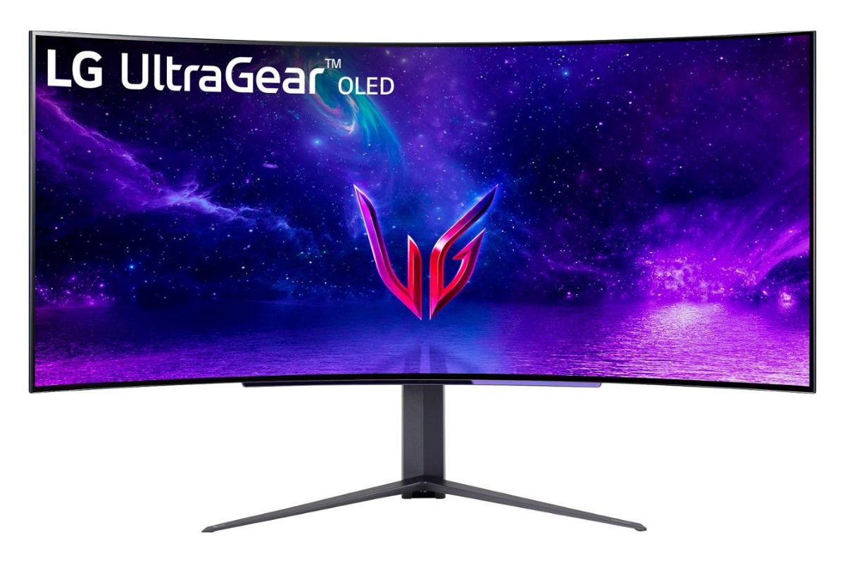 LG UltraGear WQHD curved gaming monitor