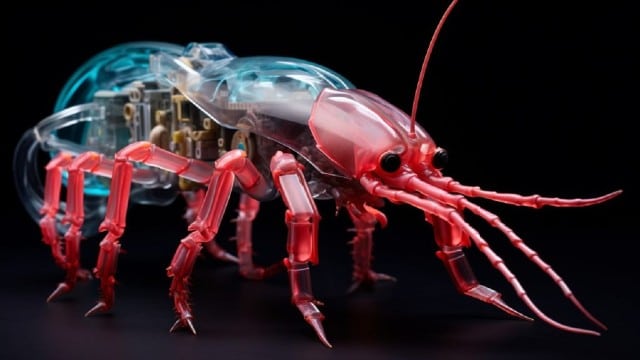 Un robot inspiré de la crevette-mante pour explorer les environnements sous-marins étroits