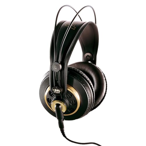 Akg Pro Audio K240 Studio Over-Ear, Semi-Open, Professional Studio Headphones