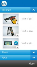 The NFC tutorial app from Belle