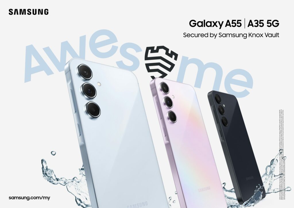 Samsung officially launches Galaxy A55 5G and A35 5G