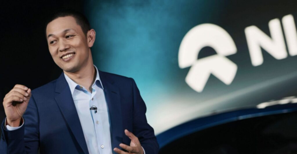 NIO’s William Li Discussed AI Development with Jensen Huang