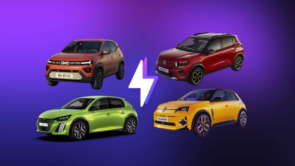 On compare les prix des Renault 5 E-Tech, Citroën ë-C3, Dacia Spring et Peugeot e-208 électrique : quelle est la meilleure voiture électrique ?