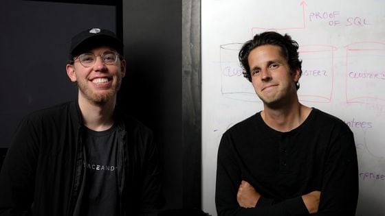 Space and Time​ co-founders​ Scott Dykstra & Nate Holiday (Space & Time)